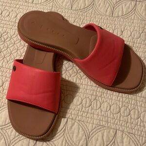 Reef Coral Slide Sandals